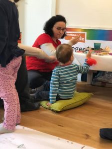 Kinder in Spielgruppe